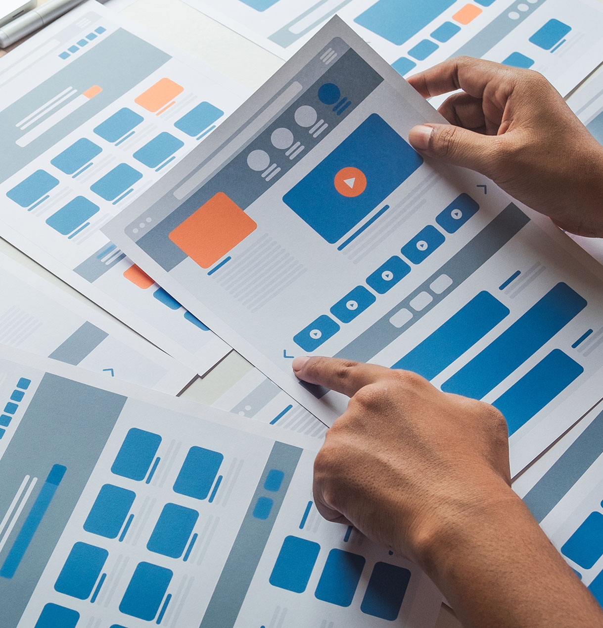 Wireframes &amp; Visual Design